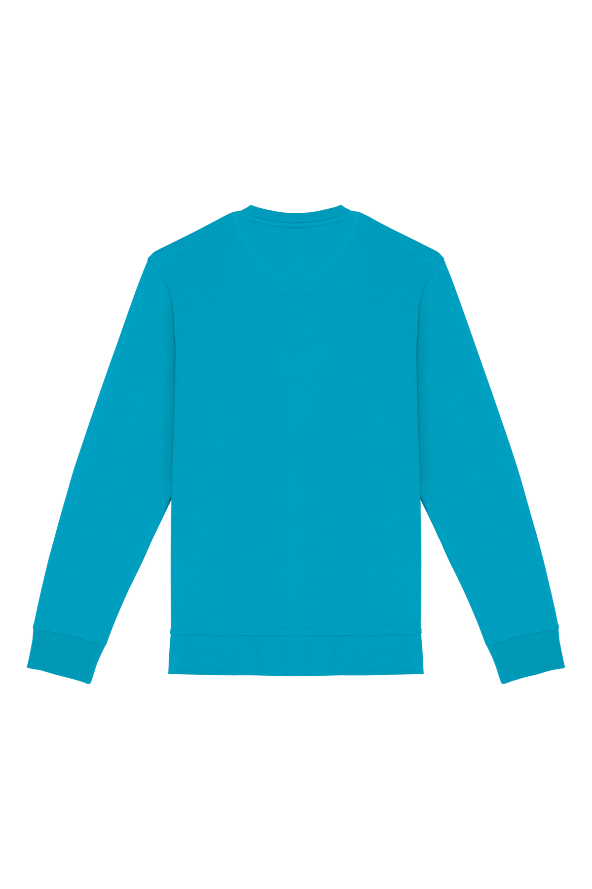 NS400 - Sudadera  ecorresponsable de cuello redondo unisex - Light Turquoise - trasera