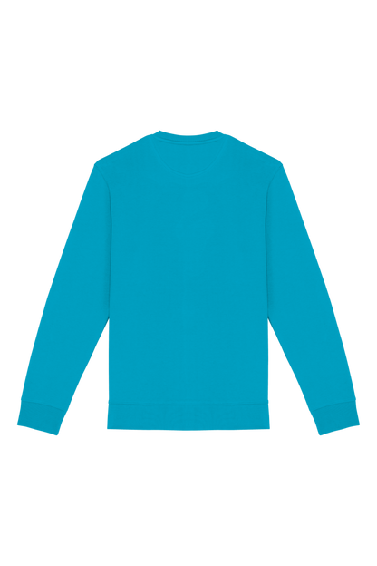 NS400 - Sudadera  ecorresponsable de cuello redondo unisex - Light Turquoise - trasera