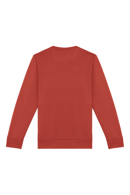 NS400 - Sudadera  ecorresponsable de cuello redondo unisex - Paprika - trasera