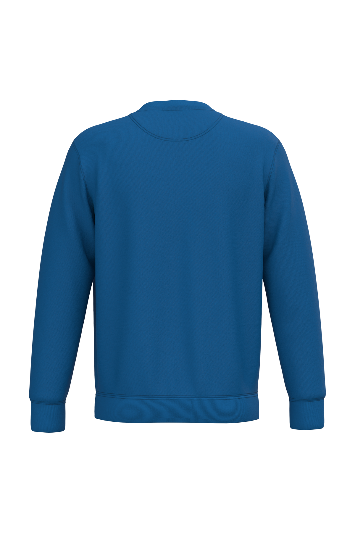 NS400 - Sudadera  ecorresponsable de cuello redondo unisex - Sea Blue - trasera