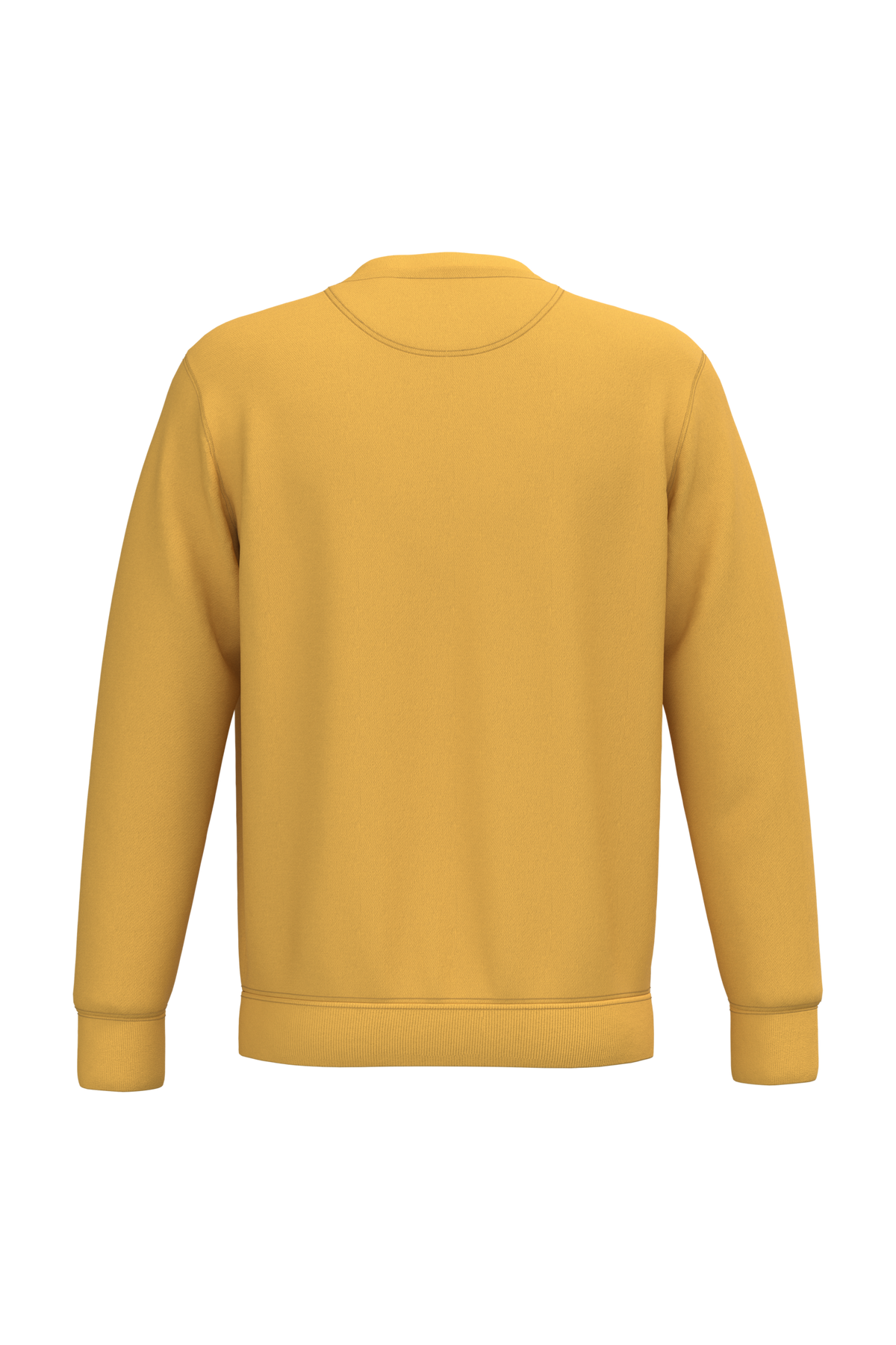 NS400 - Sudadera  ecorresponsable de cuello redondo unisex - Sun Yellow - trasera