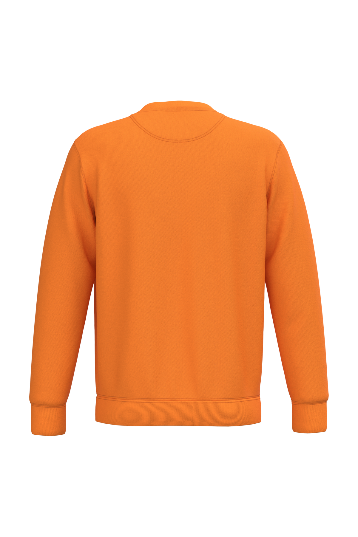 NS400 - Sudadera  ecorresponsable de cuello redondo unisex - Tangerine - trasera