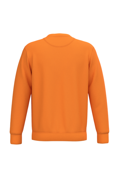 NS400 - Sudadera  ecorresponsable de cuello redondo unisex - Tangerine - trasera