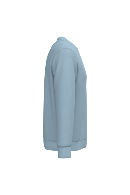 NS400 - Sudadera  ecorresponsable de cuello redondo unisex - Aquamarine - lateral