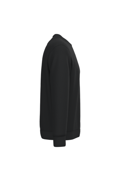 NS400 - Sudadera  ecorresponsable de cuello redondo unisex - Black - lateral