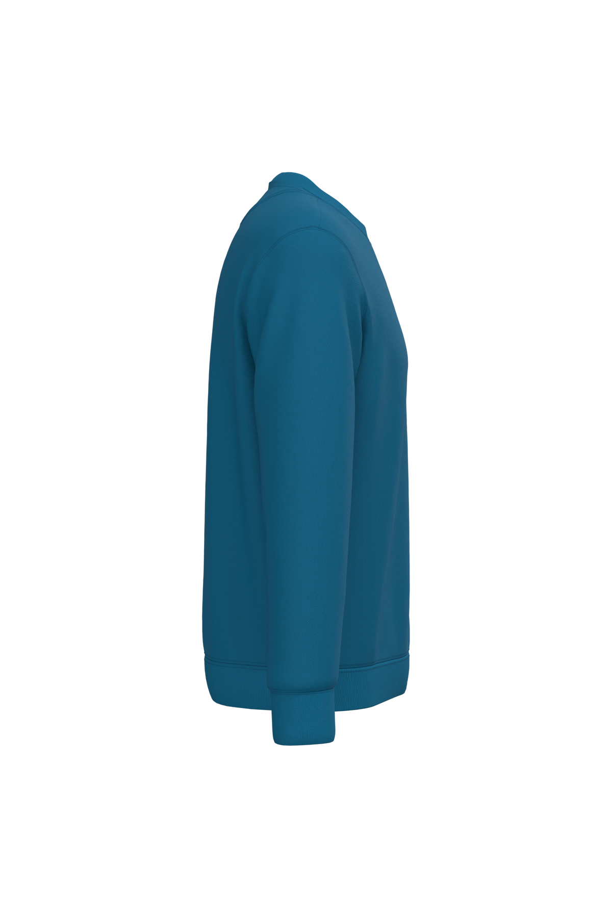 NS400 - Sudadera  ecorresponsable de cuello redondo unisex - Blue Sapphire - lateral