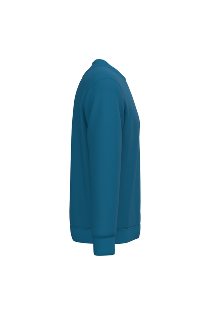 NS400 - Sudadera  ecorresponsable de cuello redondo unisex - Blue Sapphire - lateral