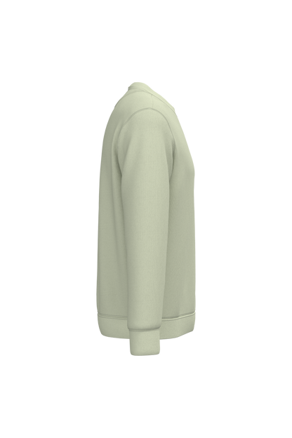 NS400 - Sudadera  ecorresponsable de cuello redondo unisex - Celadon Green - lateral