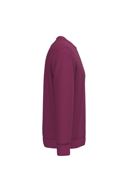 NS400 - Sudadera  ecorresponsable de cuello redondo unisex - Cherry Purple - lateral
