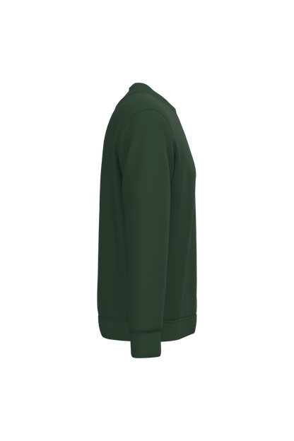 NS400 - Sudadera  ecorresponsable de cuello redondo unisex - Forest Green - lateral