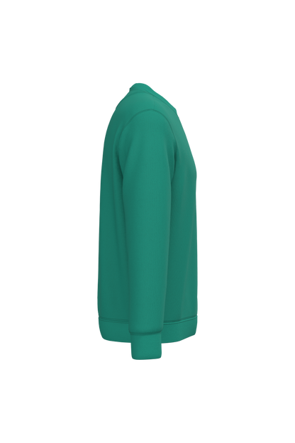NS400 - Sudadera  ecorresponsable de cuello redondo unisex - Gemstone Green - lateral