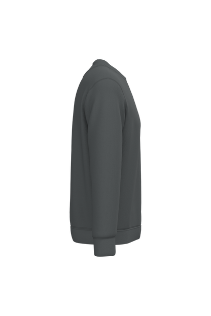 NS400 - Sudadera  ecorresponsable de cuello redondo unisex - Iron Grey - lateral