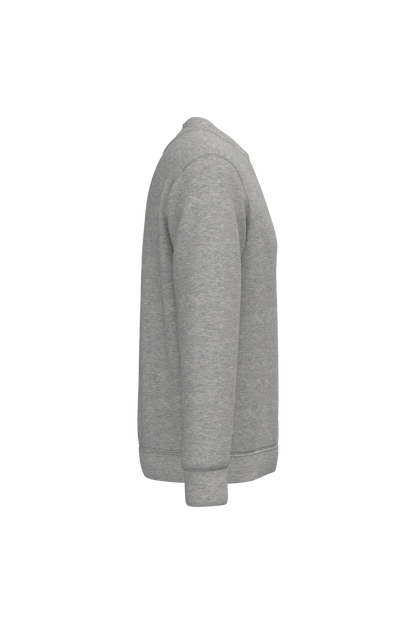 NS400 - Sudadera  ecorresponsable de cuello redondo unisex - Moon Grey Heather - lateral