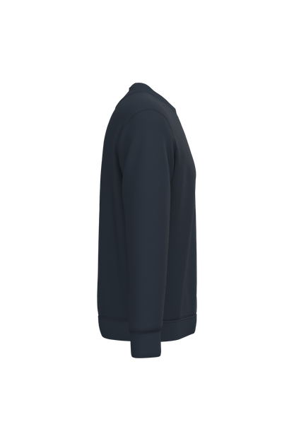 NS400 - Sudadera  ecorresponsable de cuello redondo unisex - Navy Blue - lateral