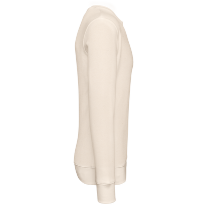 NS400 - Sudadera  ecorresponsable de cuello redondo unisex - Raw Natural - lateral