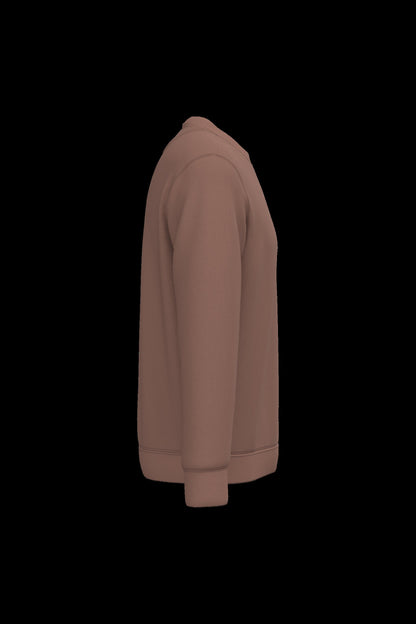 NS400 - Sudadera  ecorresponsable de cuello redondo unisex - Sienna - lateral