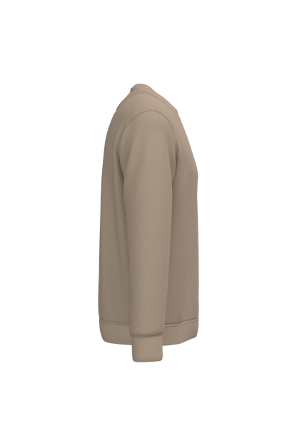 NS400 - Sudadera  ecorresponsable de cuello redondo unisex - Wet Sand - lateral