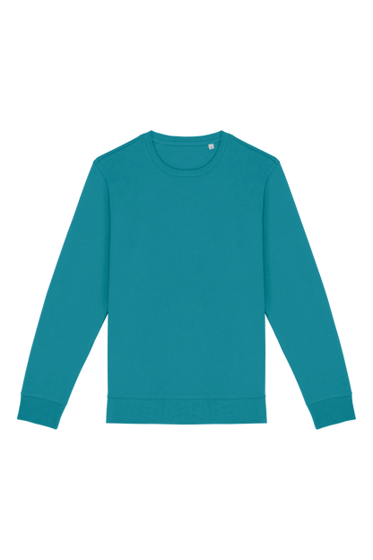 NS400 - Sudadera  ecorresponsable de cuello redondo unisex - Adriatic Blue - frontal