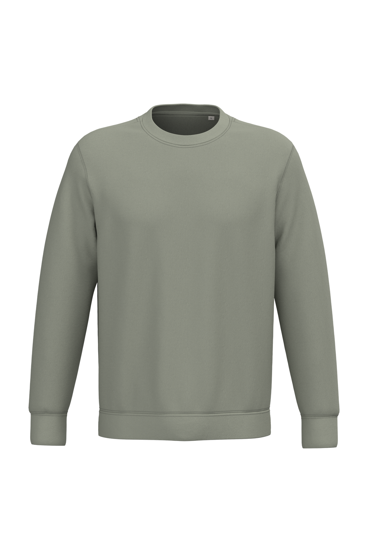 NS400 - Sudadera  ecorresponsable de cuello redondo unisex - Almond Green - frontal
