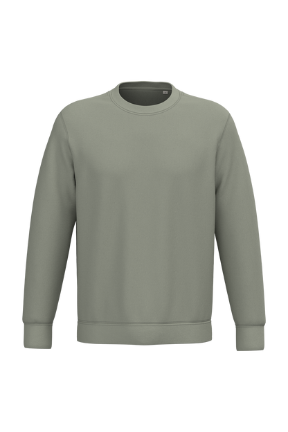 NS400 - Sudadera  ecorresponsable de cuello redondo unisex - Almond Green - frontal