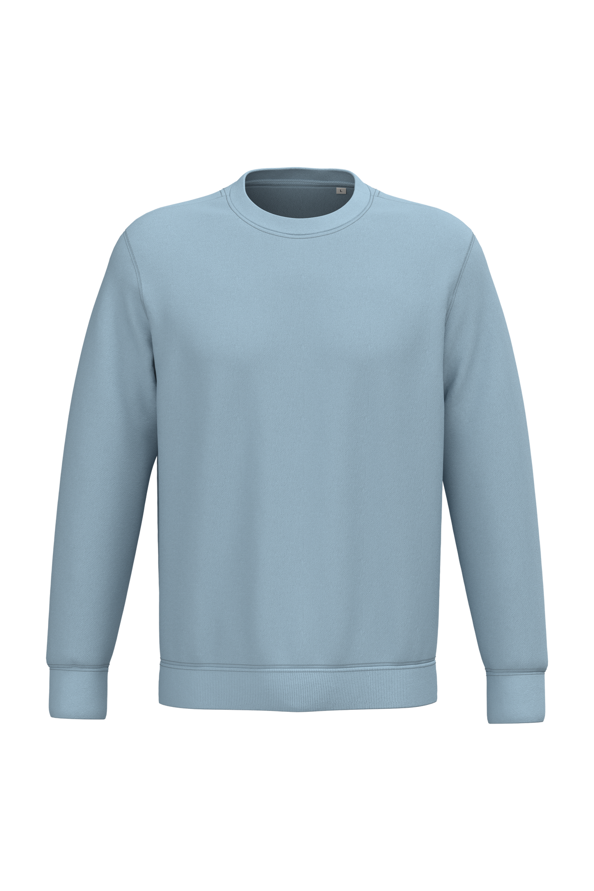 NS400 - Sudadera  ecorresponsable de cuello redondo unisex - Aquamarine - frontal