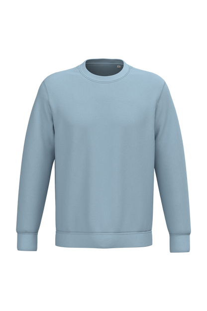NS400 - Sudadera  ecorresponsable de cuello redondo unisex - Aquamarine - frontal