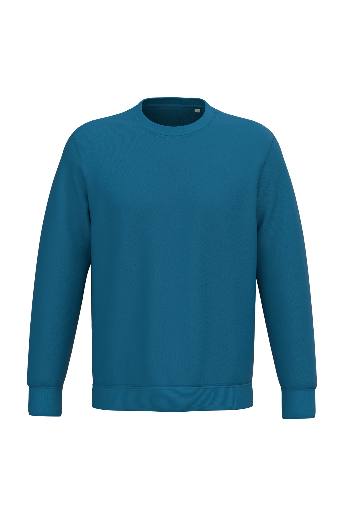 NS400 - Sudadera  ecorresponsable de cuello redondo unisex - Blue Sapphire - frontal