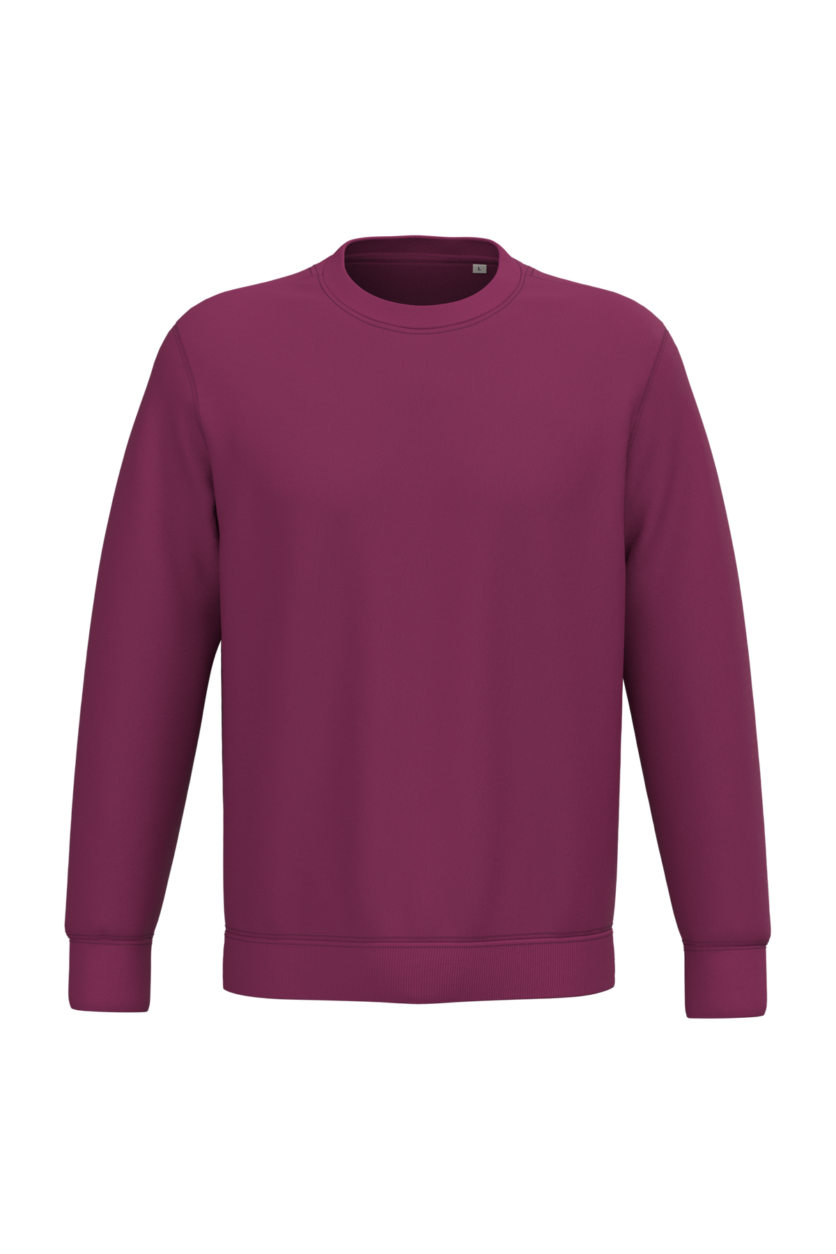 NS400 - Sudadera  ecorresponsable de cuello redondo unisex - Cherry Purple - frontal