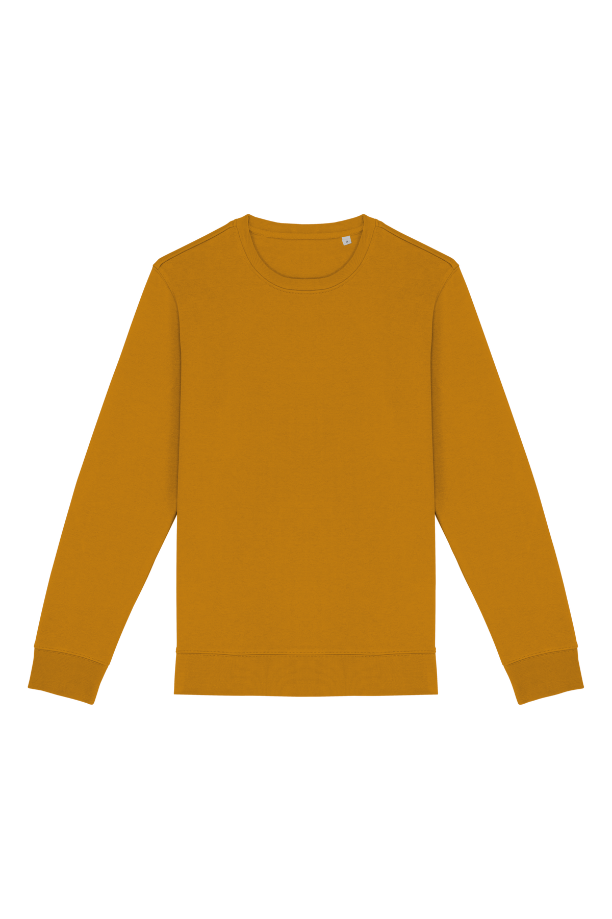 NS400 - Sudadera  ecorresponsable de cuello redondo unisex - Curcuma - frontal