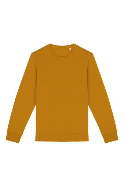 NS400 - Sudadera  ecorresponsable de cuello redondo unisex - Curcuma - frontal
