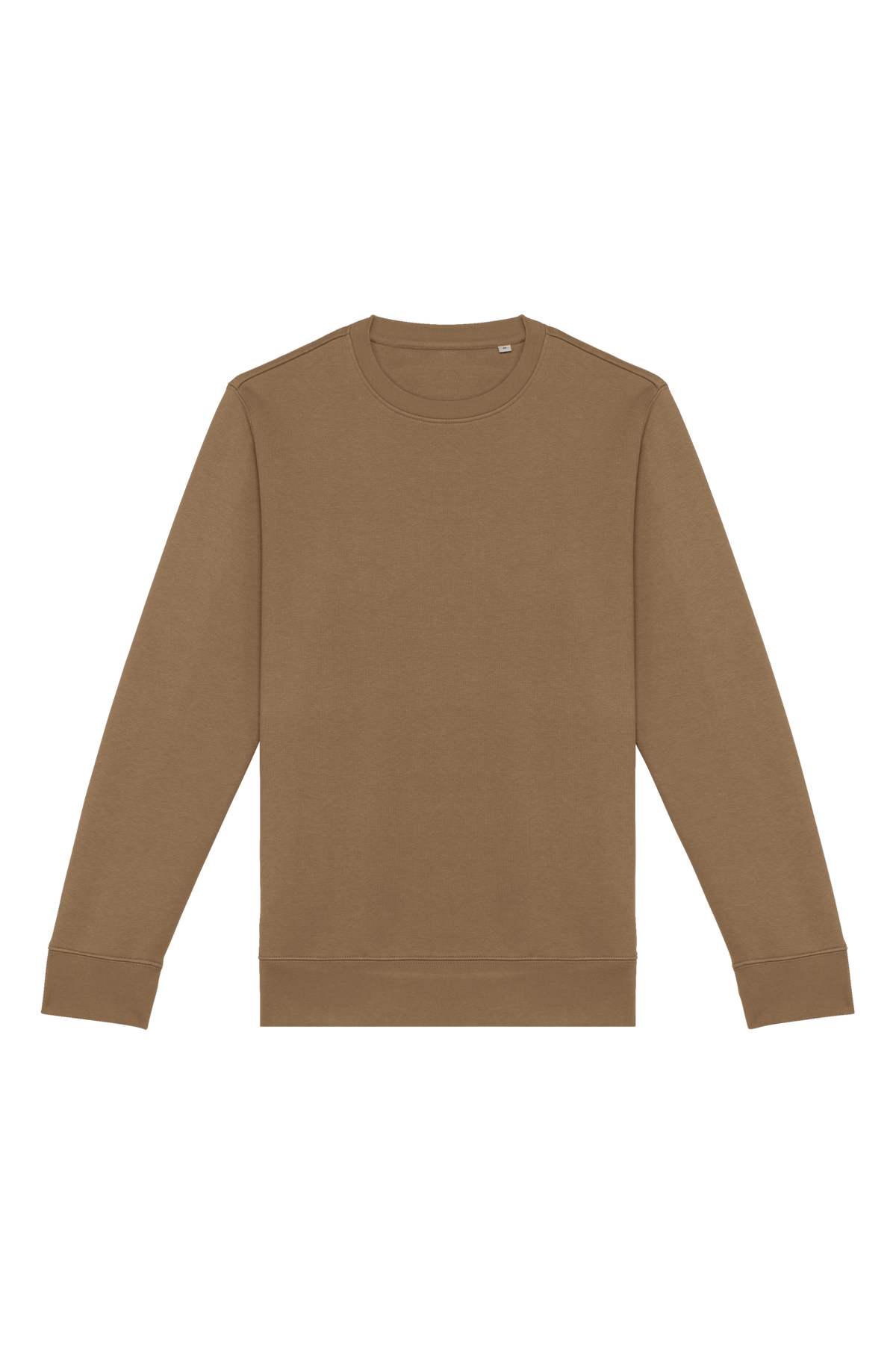 NS400 - Sudadera  ecorresponsable de cuello redondo unisex - Dark camel - frontal
