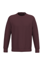 NS400 - Sudadera  ecorresponsable de cuello redondo unisex - Dark Cherry - frontal