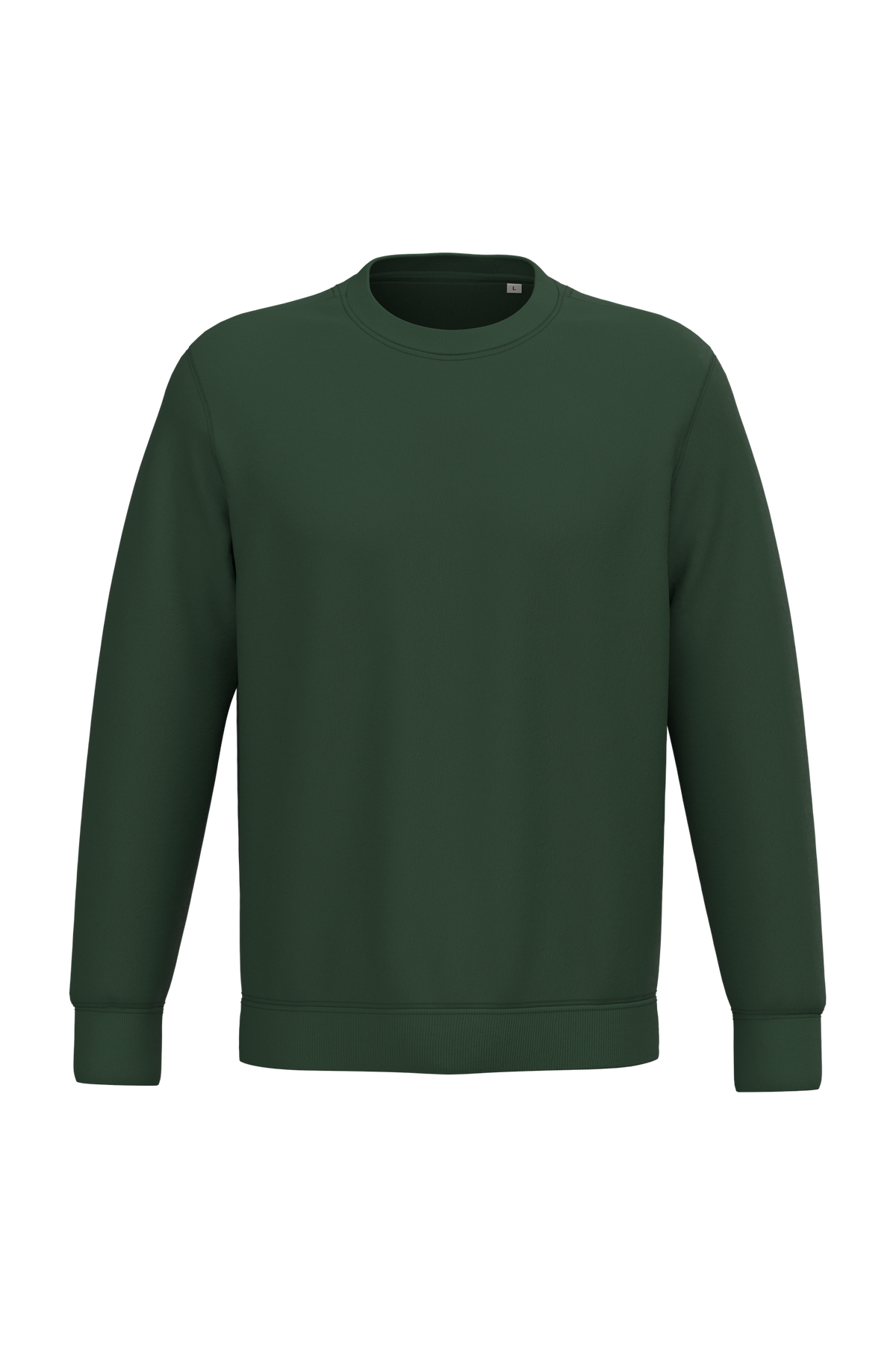 NS400 - Sudadera  ecorresponsable de cuello redondo unisex - Forest Green - frontal