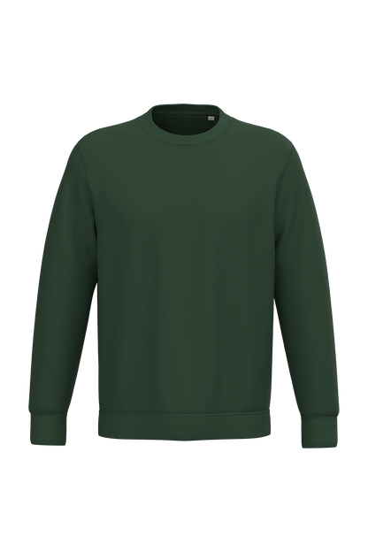 NS400 - Sudadera  ecorresponsable de cuello redondo unisex - Forest Green - frontal