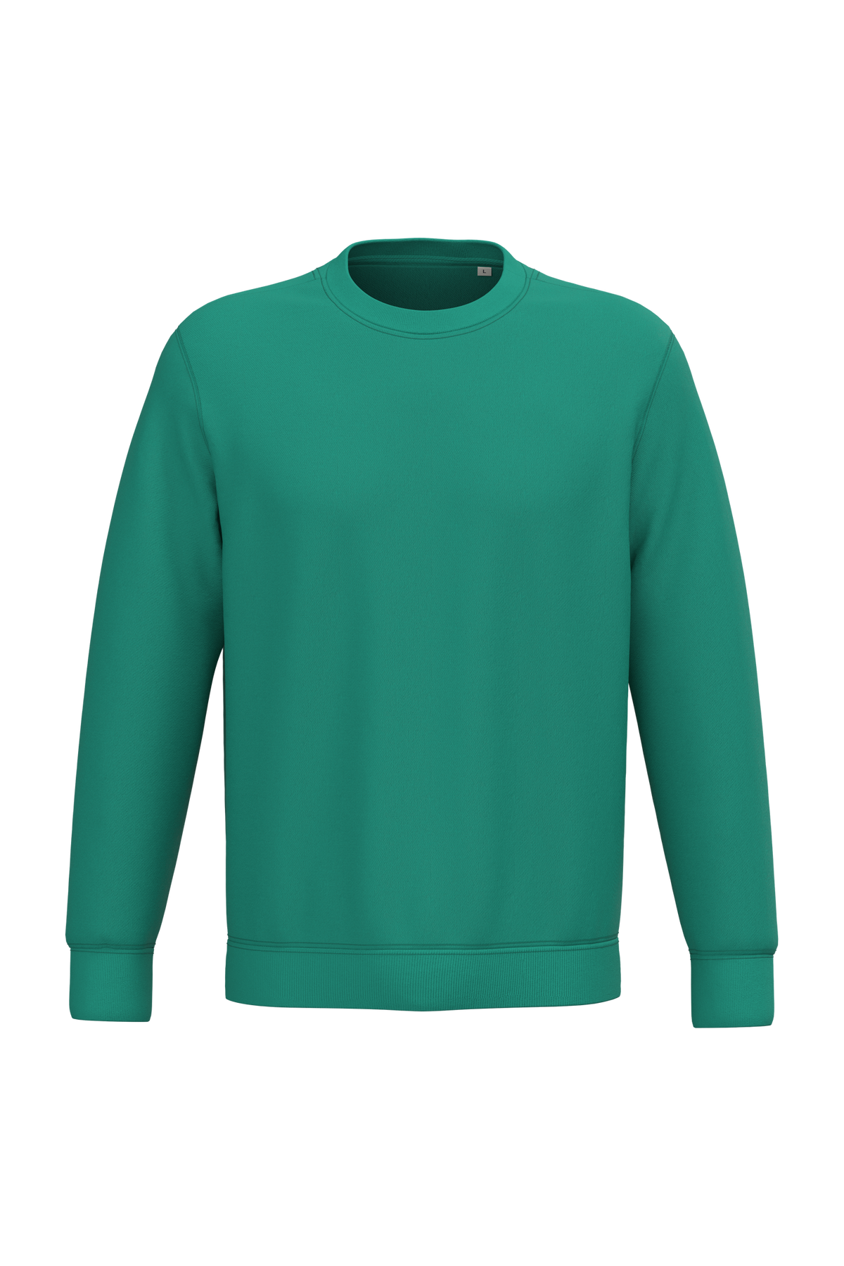 NS400 - Sudadera  ecorresponsable de cuello redondo unisex - Gemstone Green - frontal
