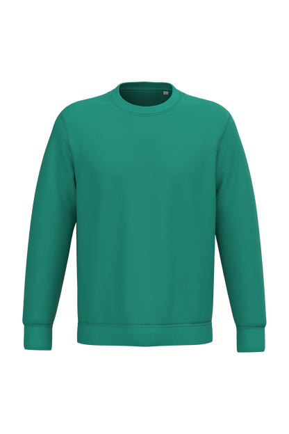 NS400 - Sudadera  ecorresponsable de cuello redondo unisex - Gemstone Green - frontal