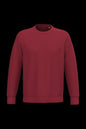NS400 - Sudadera  ecorresponsable de cuello redondo unisex - Hibiscus Red - frontal