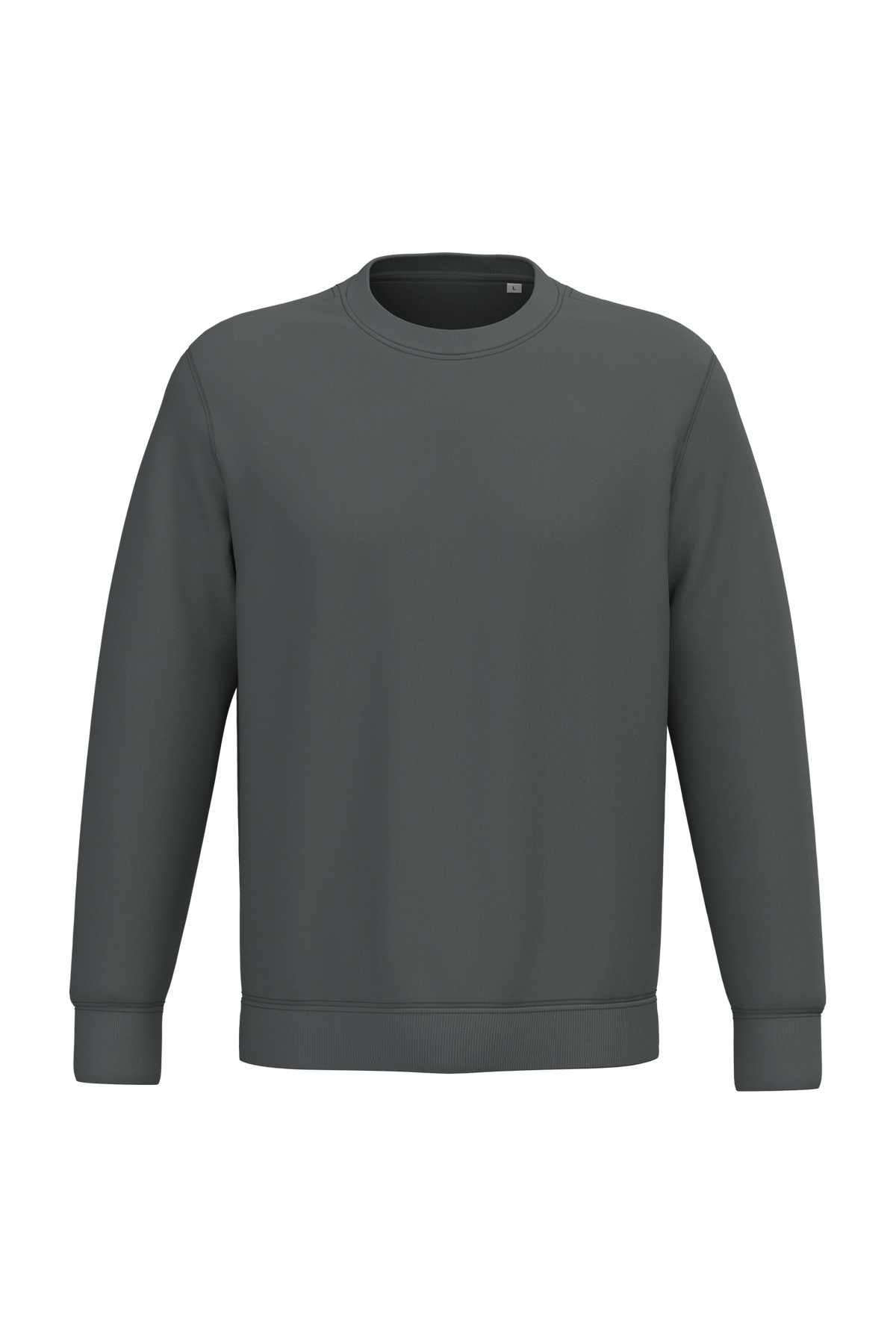 NS400 - Sudadera  ecorresponsable de cuello redondo unisex - Iron Grey - frontal