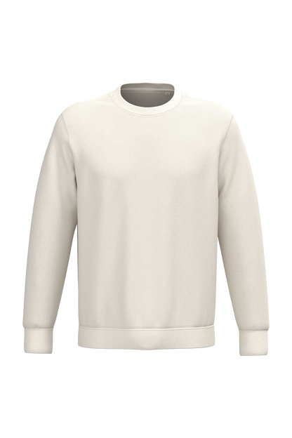 NS400 - Sudadera  ecorresponsable de cuello redondo unisex - Ivory - frontal