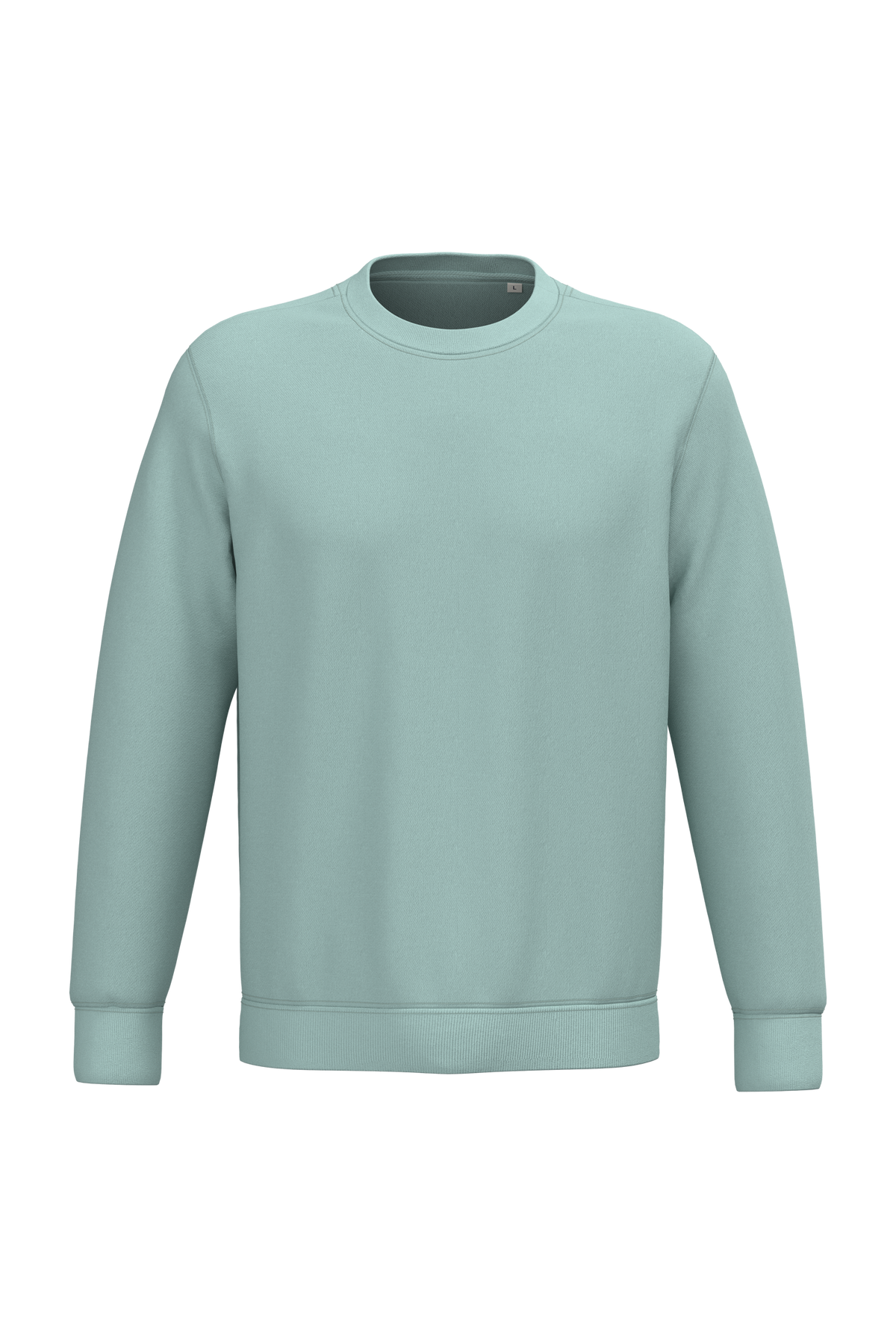 NS400 - Sudadera  ecorresponsable de cuello redondo unisex - Jade Green - frontal