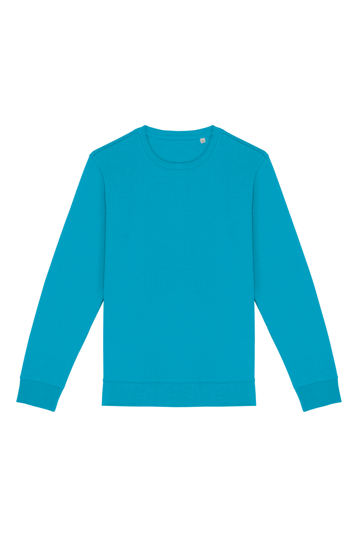NS400 - Sudadera  ecorresponsable de cuello redondo unisex - Light Turquoise - frontal