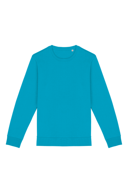 NS400 - Sudadera  ecorresponsable de cuello redondo unisex - Light Turquoise - frontal