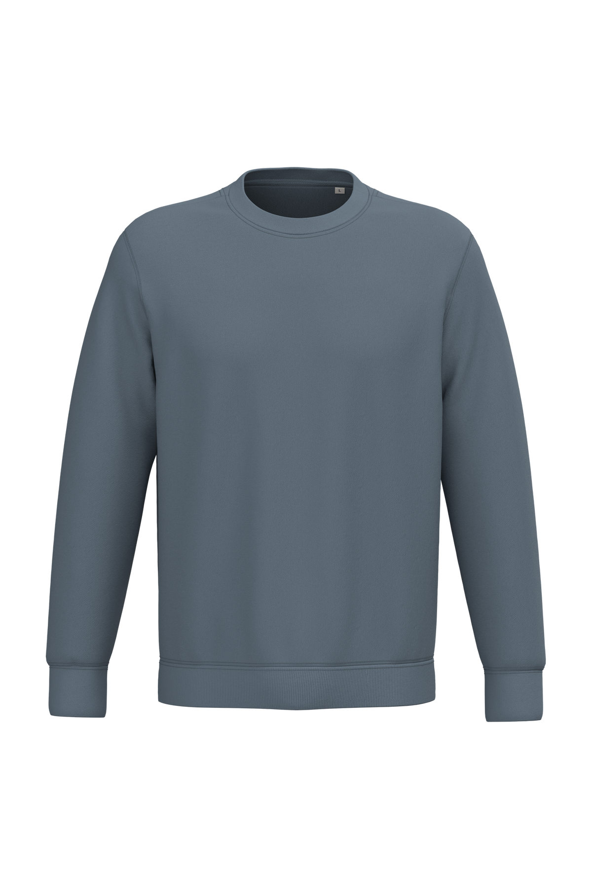 NS400 - Sudadera  ecorresponsable de cuello redondo unisex - Mineral Grey - frontal