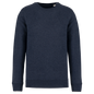 NS400 - Sudadera  ecorresponsable de cuello redondo unisex - Navy Blue Heather - frontal