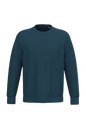 NS400 - Sudadera  ecorresponsable de cuello redondo unisex - Peacock Blue - frontal