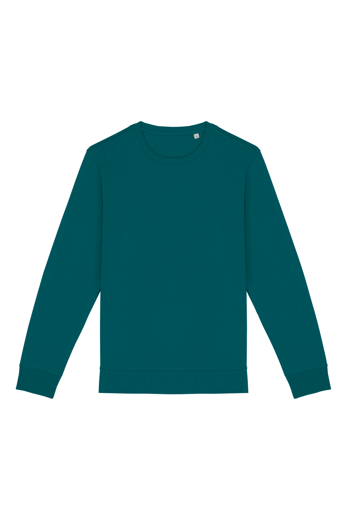 NS400 - Sudadera  ecorresponsable de cuello redondo unisex - Peacock Green - frontal