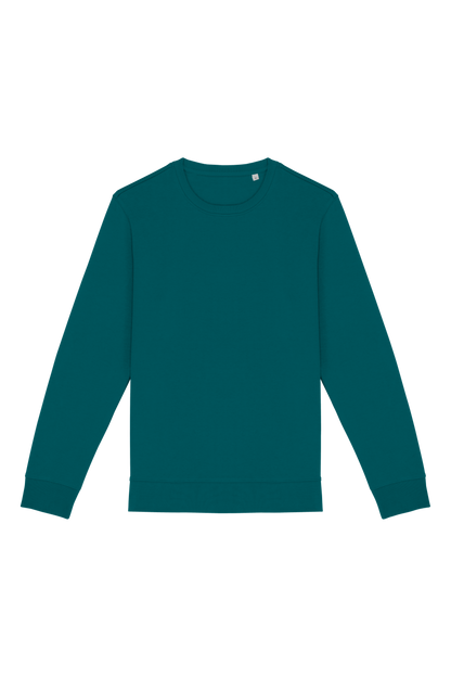 NS400 - Sudadera  ecorresponsable de cuello redondo unisex - Peacock Green - frontal