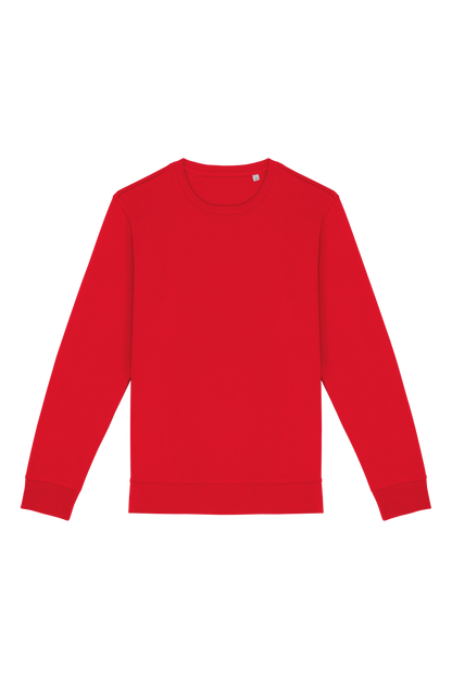 NS400 - Sudadera  ecorresponsable de cuello redondo unisex - Poppy Red - frontal