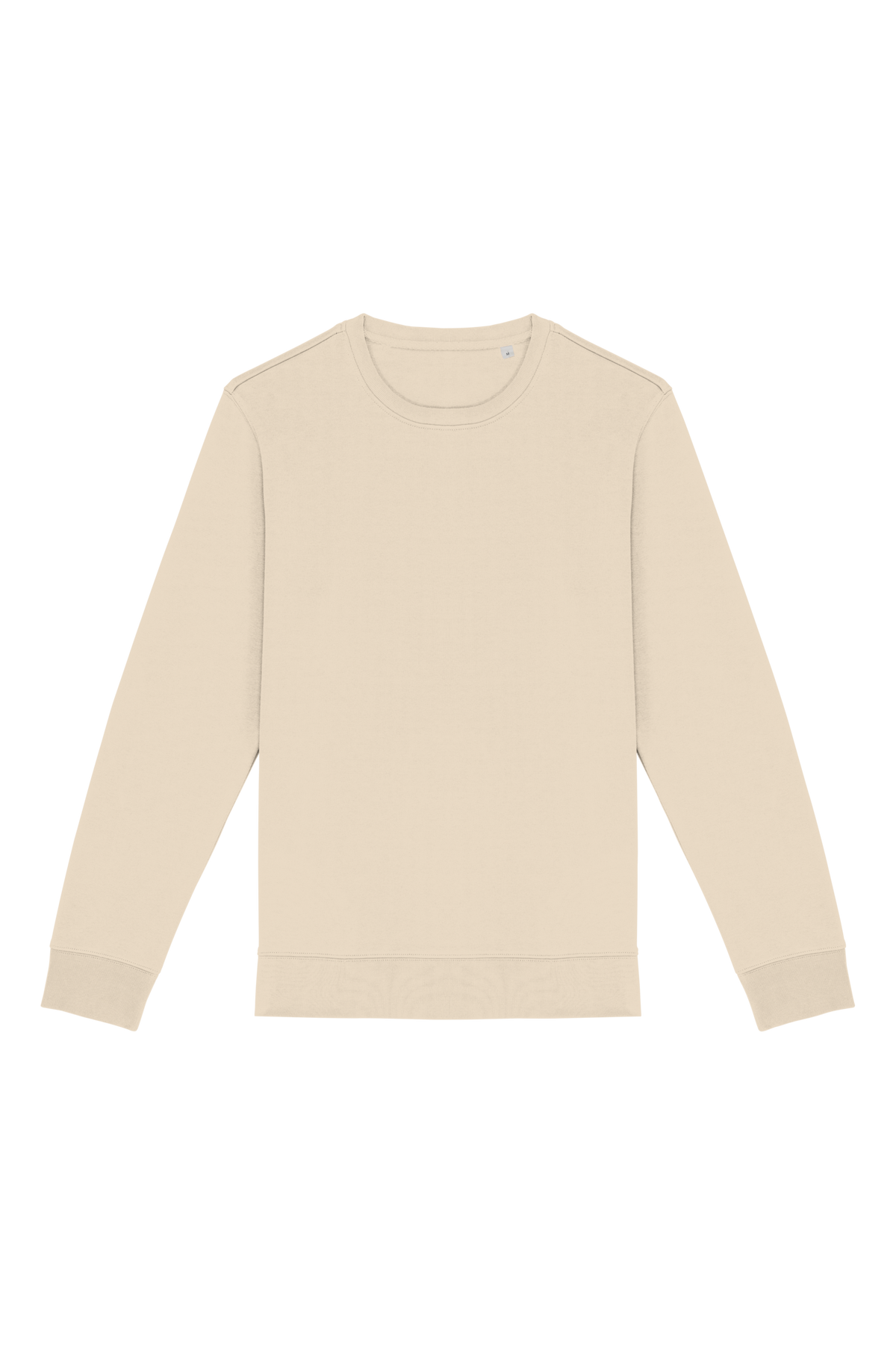 NS400 - Sudadera  ecorresponsable de cuello redondo unisex - Raw Natural - frontal