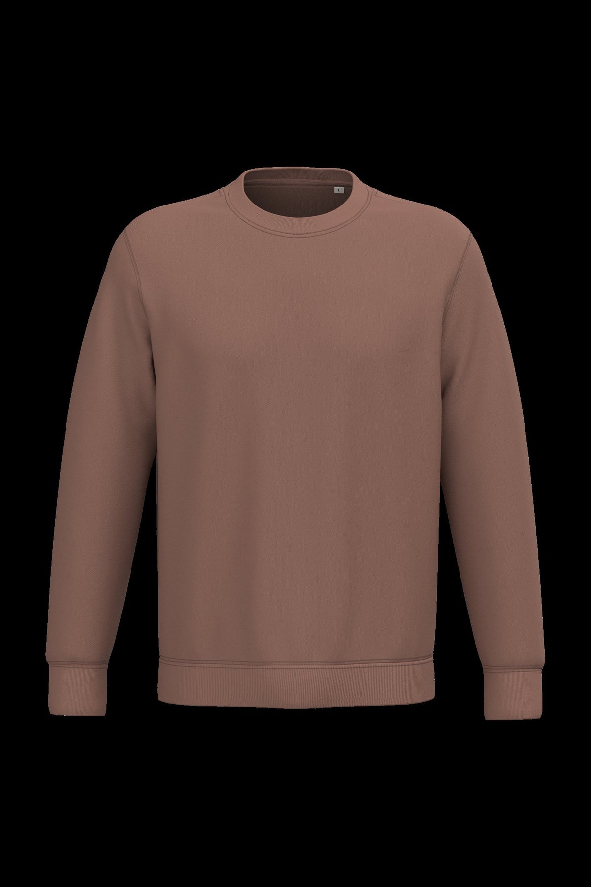 NS400 - Sudadera  ecorresponsable de cuello redondo unisex - Sienna - frontal